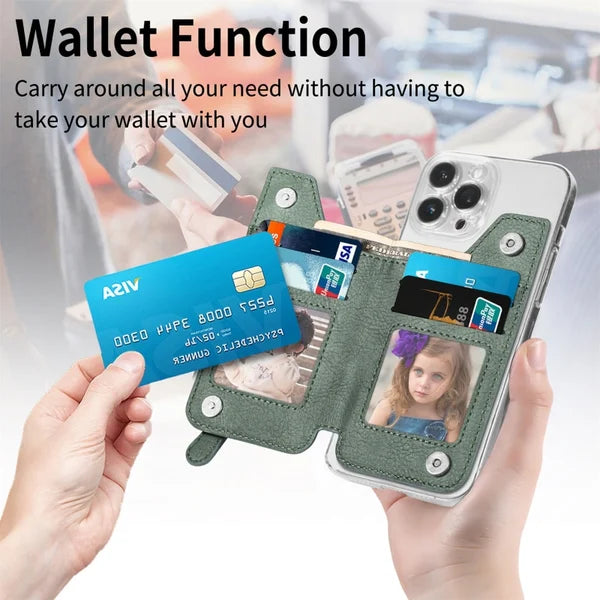 (🎁2024-Christmas Hot Sale🎁- 49% OFF💦) Multifunctional adhesive Phone Wallet Card Holder