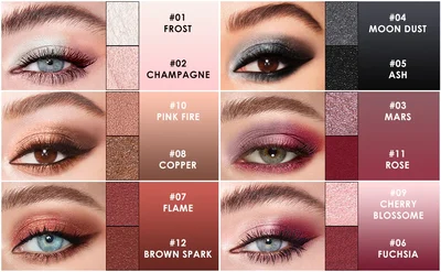 Glitter eyeshadow pencil