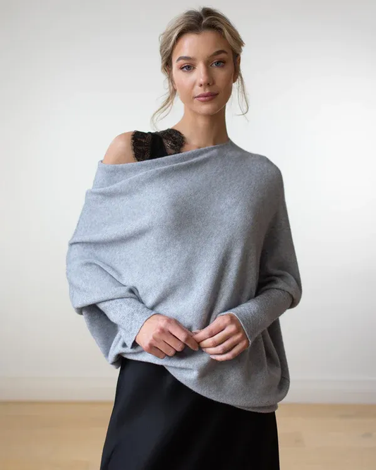 2024 NEW ASYMMETRIC DRAPED JUMPER