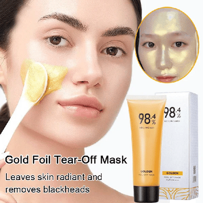 LAST DAY 48% OFF  Gold Foil Peel Off Mask