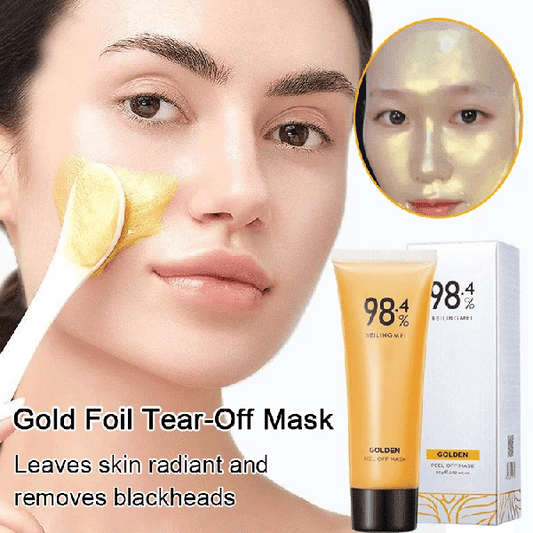 LAST DAY 48% OFF  Gold Foil Peel Off Mask