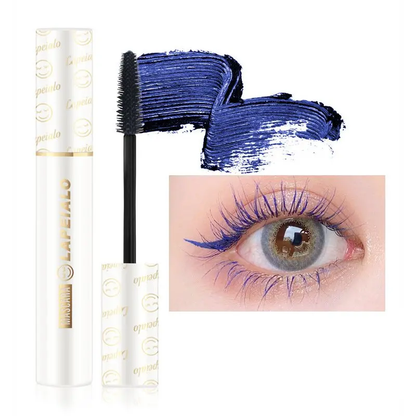 Colored lengthening mascara