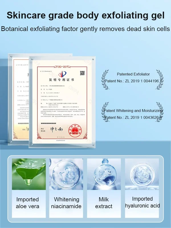 Body Exfoliating Nicotinamide Gel