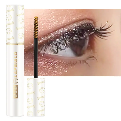Colored lengthening mascara