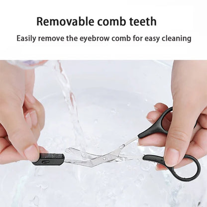 (🎁2024-Christmas Hot Sale🎁)(🔥 Promotion-49%OFF)Eyebrow Trimmer Scissor