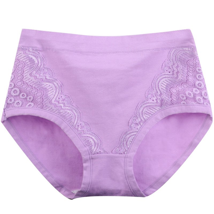 2025 Plus Size High Waist Leak Proof Cotton Panties