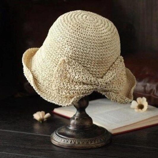 Brim Bow Summer Hat