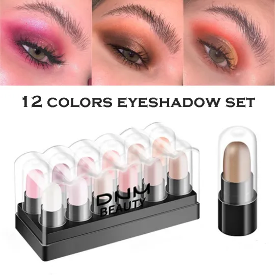 12 Colors Eye Shadow Pen