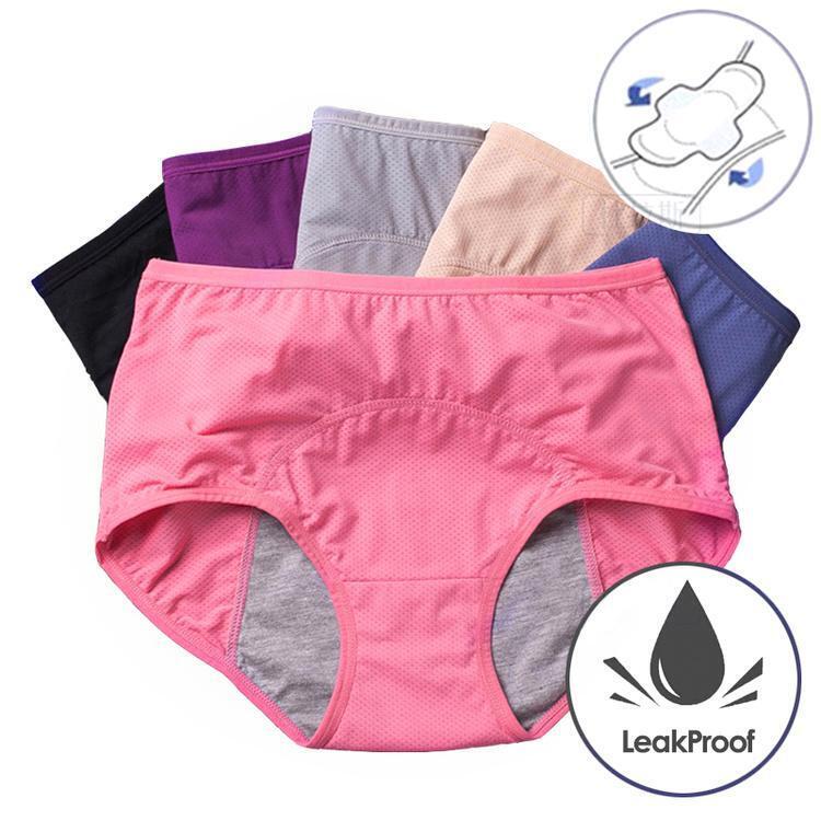 New NaterialSet High Waist Leak Proof Panties