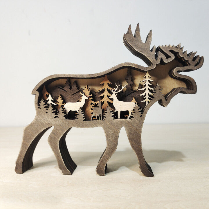 ANIMAL CARVING HANDCRAFT GIFT