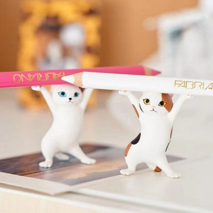 (5PCs) Cute Dance Cat Multifunction Holders