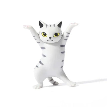 (5PCs) Cute Dance Cat Multifunction Holders